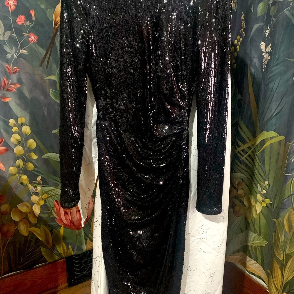 Small Black Sequin Dress